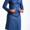 Blue Office Dress